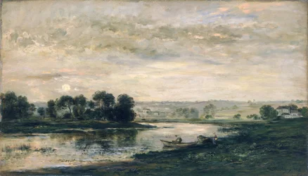 Atardecer en el Oise, 1872